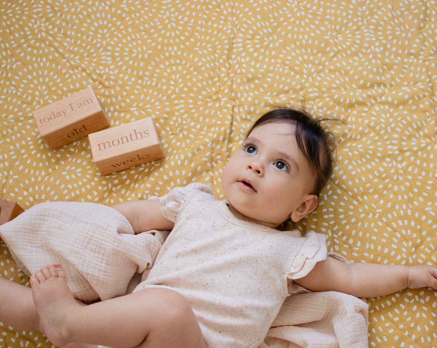 Hazel Waterproof Reversible Mat Vanilla - Small