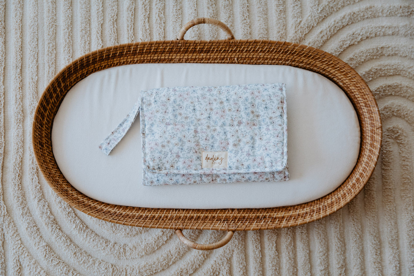 Linen Blend Change Mat - Florence