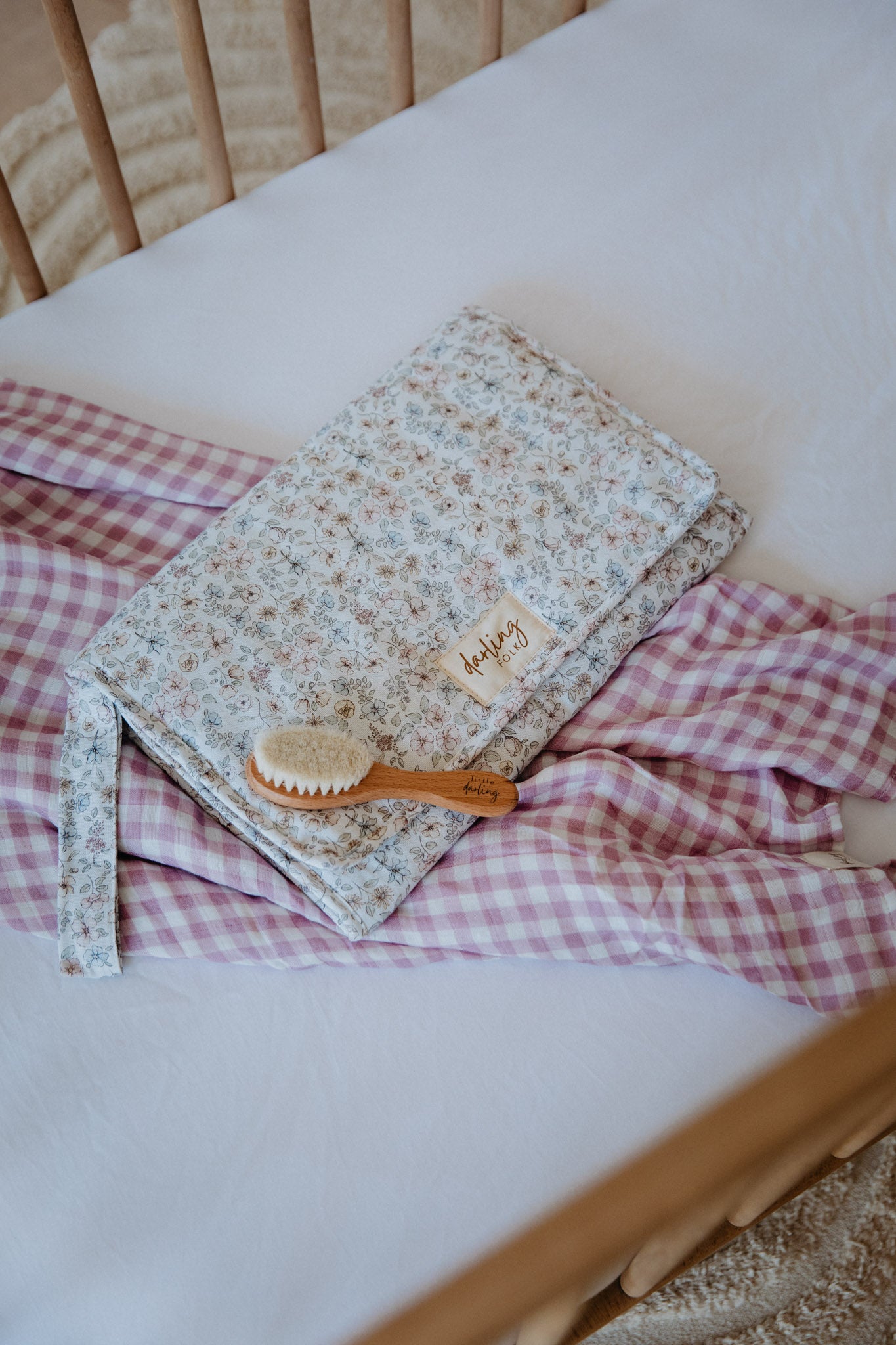 Linen Blend Change Mat - Florence