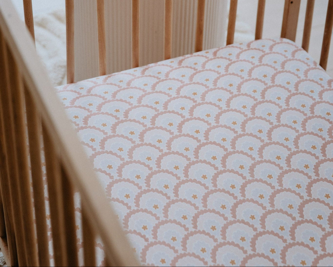 Sophia Jersey Cotton Cot Sheet