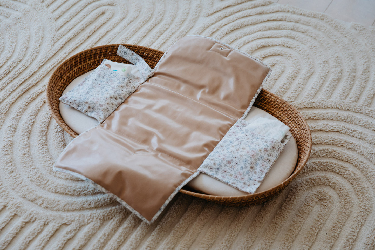 Linen Blend Change Mat - Florence