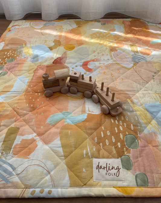 Sadie Waterproof Reversible Mat - Classic